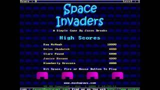 Space Invaders in C++ and DirectX Written around the year 2000