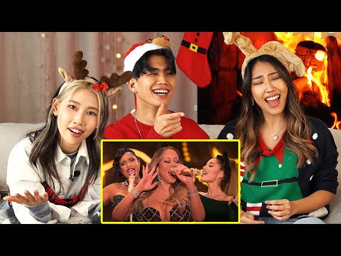 Mariah Carey - Oh Santa! Ft. Ariana Grande, Jennifer Hudson - THE HIGH NOTE QUEENS  | Peach Korea