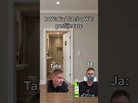 POV: KAD IDEŠ U WC POSLIJE TATE #roko #balkan