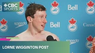 Wigginton after setting new 400-metre IM Canadian record, 'I kinda knew I had to take it out'