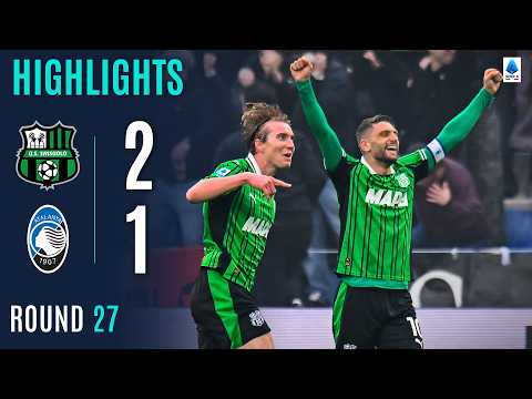 SASSUOLO-ATALANTA 2-1 | HIGHLIGHTS | 10-Men Sassuolo Stun La Dea | SERIE A 2025/26