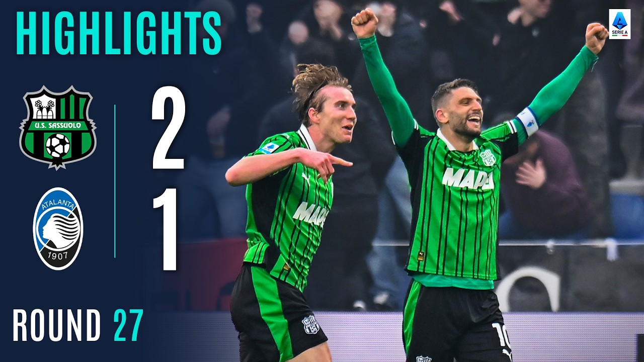Sassuolo vs Atalanta Highlights