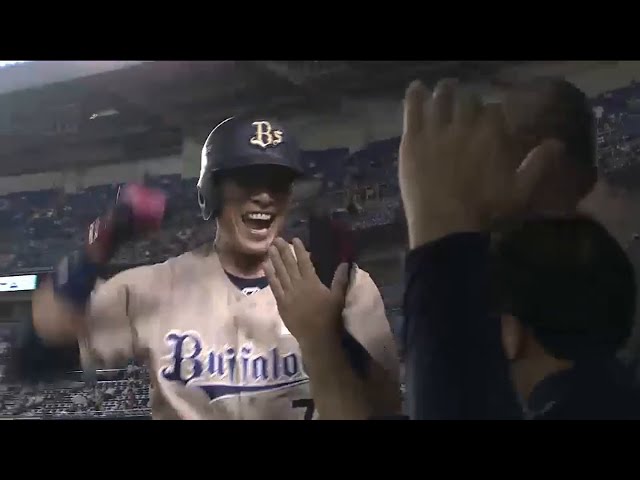 【8回表】キャプテン笑顔の同点弾!! バファローズ・糸井10号ソロ!! 2015/8/6 M-Bs