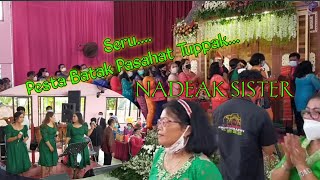 Download lagu HEBOH||Manjalang (Pesta Batak) - Nadeak Sister - Medley Lagu Rohani mp3