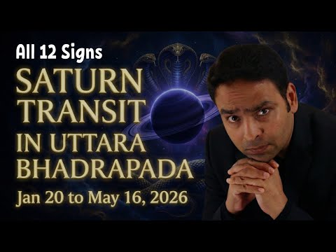 Saturn Transit Brings BIG Changes in Uttarabhadrapada Nakshatra?