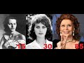 Sophia Loren Fom 3 To 88 Years Old