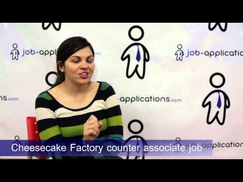 Cheesecake Factory Interview Counter Associate