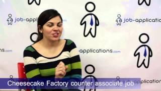 Cheesecake Factory Interview - Counter Associate