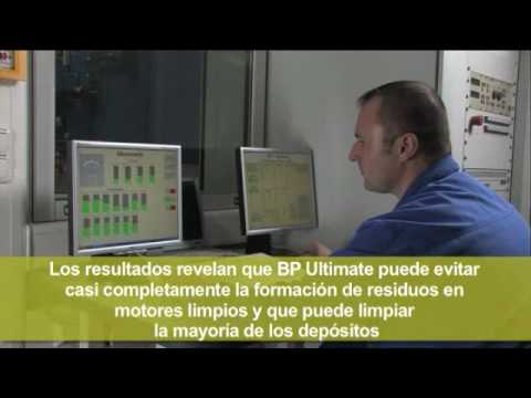 Carburantes BP Ultimate:  Investigación y pruebas.