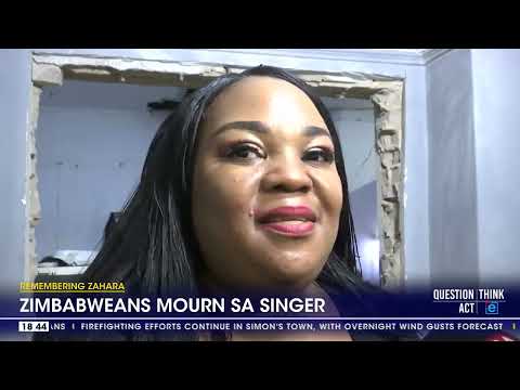 Zimbabweans mourn Zahara