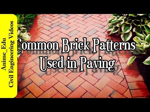 Common Brick Patterns Used in Paving