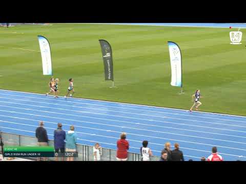 Girls Under 10 800m H4 - 2020 State Combined Events Championships // LAVicTV