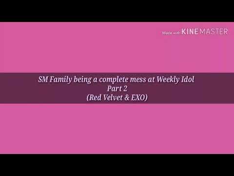 SM Family being a complete mess at Weekly Idol Part 2
