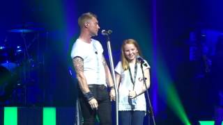 Ronan and his daughter in Dublin 2016 with Think I don't remember