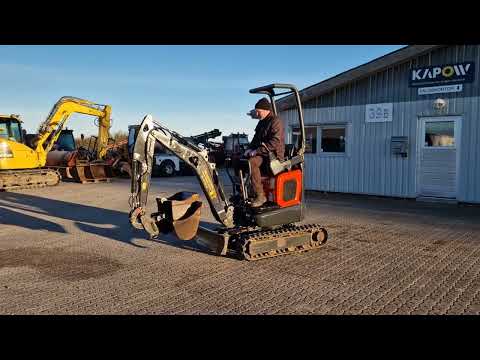 Video: Eurocomach 12ZT mini excavator 1