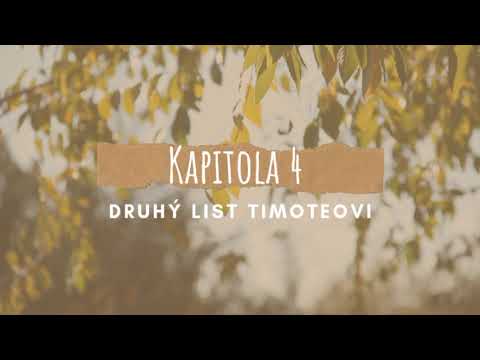 Bible - Nový zákon - Druhý list Timoteovi 4