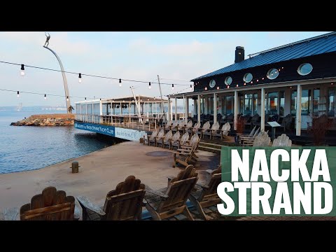 Discover NACKA STRAND - 4k Walking Tour in Stockholm