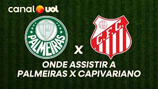 PALMEIRAS X CAPIVARIANO: ONDE ASSISTIR À TRANSMISSÃO AO VIVO DO JOGO E HORÁRIO PELO PAULISTÃO