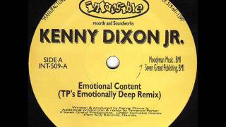 Kenny Dixon Jr. - Emotional Content (TP's Emotionally Deep Remix) - Intangible  & Soundworks INT 509