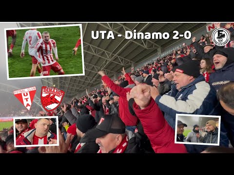 Ce meci face UTA la Arad cu Dinamo, într-o atmosferă de decembrie!