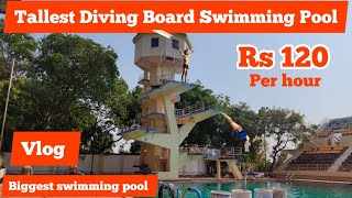 Best Swimming Pool Tallest Diving Board Chennai Velachery Aquatic Swimming Classes #fitsurenvlog Gym