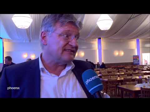 Interview mit Jörg Meuthen beim Politischen Aschermittwoch der AfD am 06.03.19