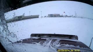 preview picture of video 'Snowstorm in Sidney, Nebraska'