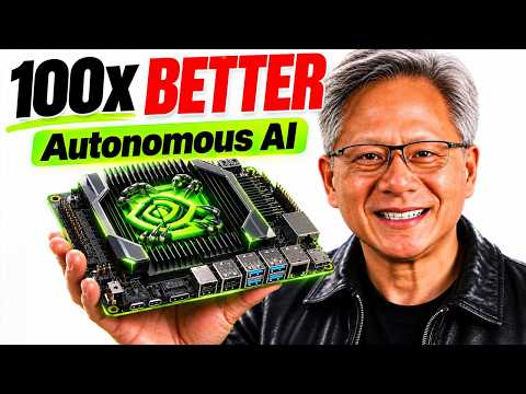Video Thumbnail: NEW Nvidia Autonomous AI is WILD!! 🤯