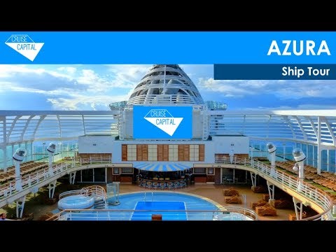 Azura┃Current location and position of P&O Cruises