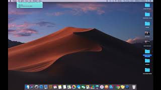 HOW TO INCREASE OR DECREASE THE DESKTOP ICON TEXT SIZE IN MAC OS MOJAVE