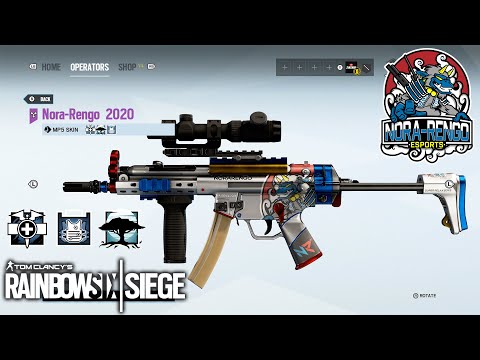 Nora-Rengo 2020 Weapon Skin - Rainbow Six Siege