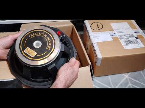 Unboxing New Bass Drivers