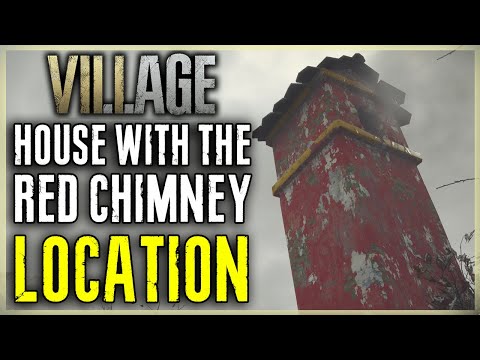 WHERE IS THE HOUSE WITH THE RED CHIMNEY IN RESIDENT EVIL 8 VILLAGE - FIND THE HOUSE THE MERCHANT RE8