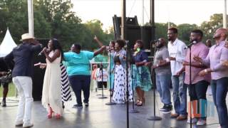 Ricky Dillard &amp; New G performs Grace at The One Baltimore Unity Praise Fest