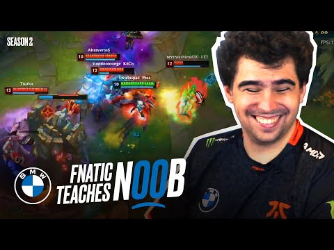 Bwipo coaches noob how to get out of Silver | Fnatic Teaches Noob S2E1 - Presented by BMW