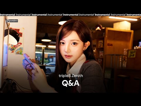tripleS official tripleS트리플에스 msnz zenith ‘Q&A’ song
