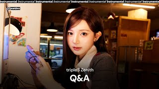 tripleS official tripleS트리플에스 msnz zenith ‘Q&A’ song