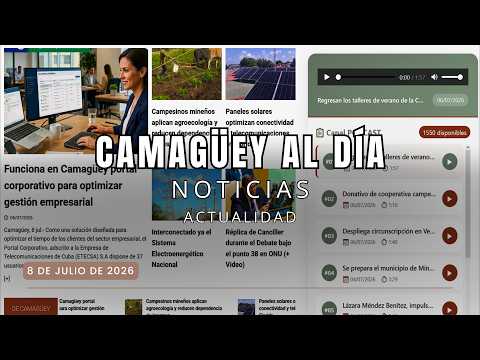 Boletín informativo 8 de julio de 2026