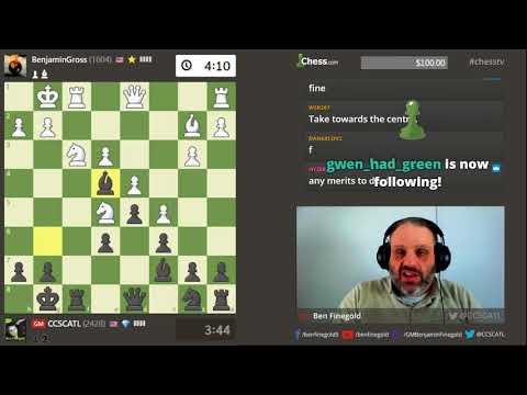 GM Finegold and the Sunday Night Stream!