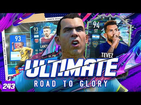 I HAD TO UNLOCK FLASHBACK TEVEZ!!!! ULTIMATE RTG #243 - FIFA 21 Ultimate Team Road to Glory