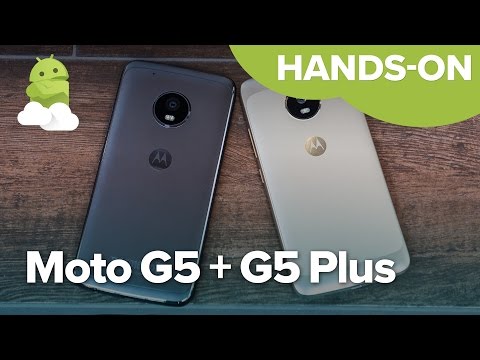Moto G5 + Moto G5 Plus Hands-on from MWC 2017!