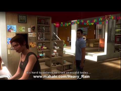 Heavy Rain Walkthrough - The Prologue Part 2 HD