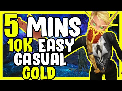 5min Farm 10k Gold In WoW - Gold Farming, Gold Making Guide