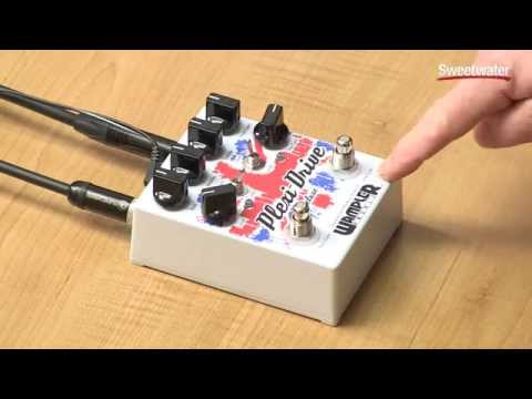 Wampler Plexi-Drive Deluxe Overdrive Pedal | Sweetwater Wampler Plexi-Drive Deluxe Overdrive Pedal | Sweetwater