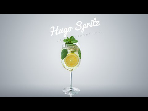 How to make Hugo Spritz (alternative of Aperol Spritz)