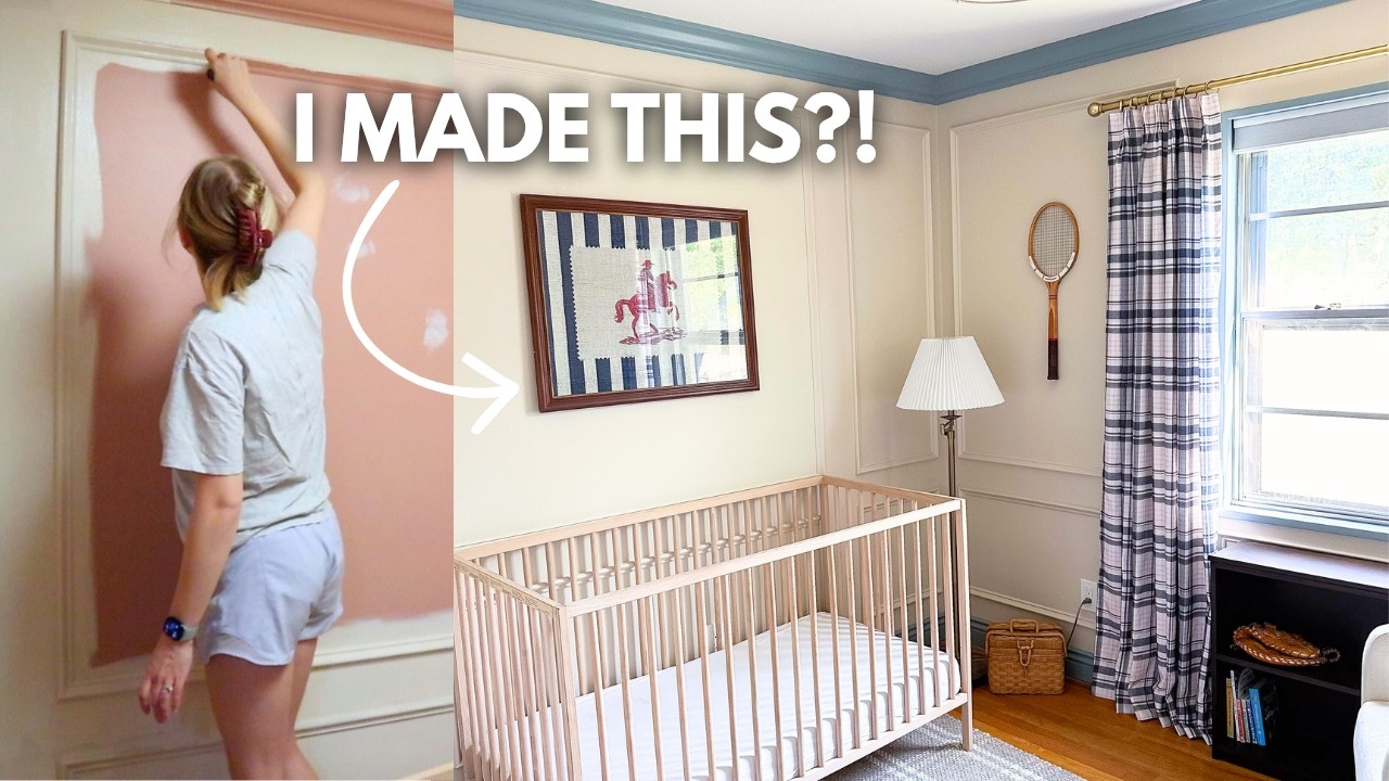 I Transformed My Son's Room on a Budget (Thrifted + DIY Vintage Americana)