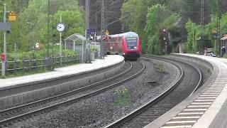 preview picture of video 'Bahnhof Burgthann 10.05.2013 mit Hellmann-Zug'