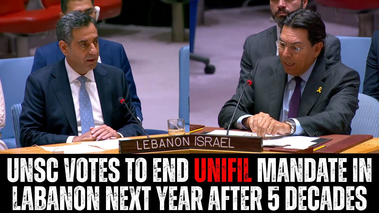 UN Security Council Votes to End UNIFIL Mission in Lebanon by December 2026 Amid Regional Tensions