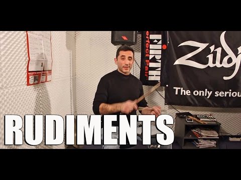 Tony Arco - Drum Rudiments (FULL LESSON)