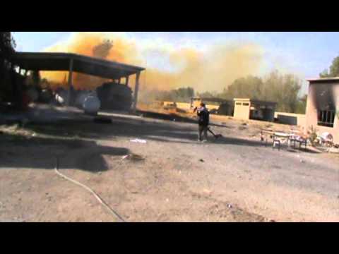 مشاركة كتيبة الشهيد اسماعيل طعمة بتحرير كتيبة الدفاع الجوي والصواريخ قرية الأفتريس في ريف دمشق